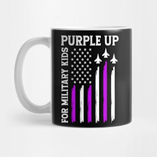 Purple Up For Military Kids Military Child Month Mug